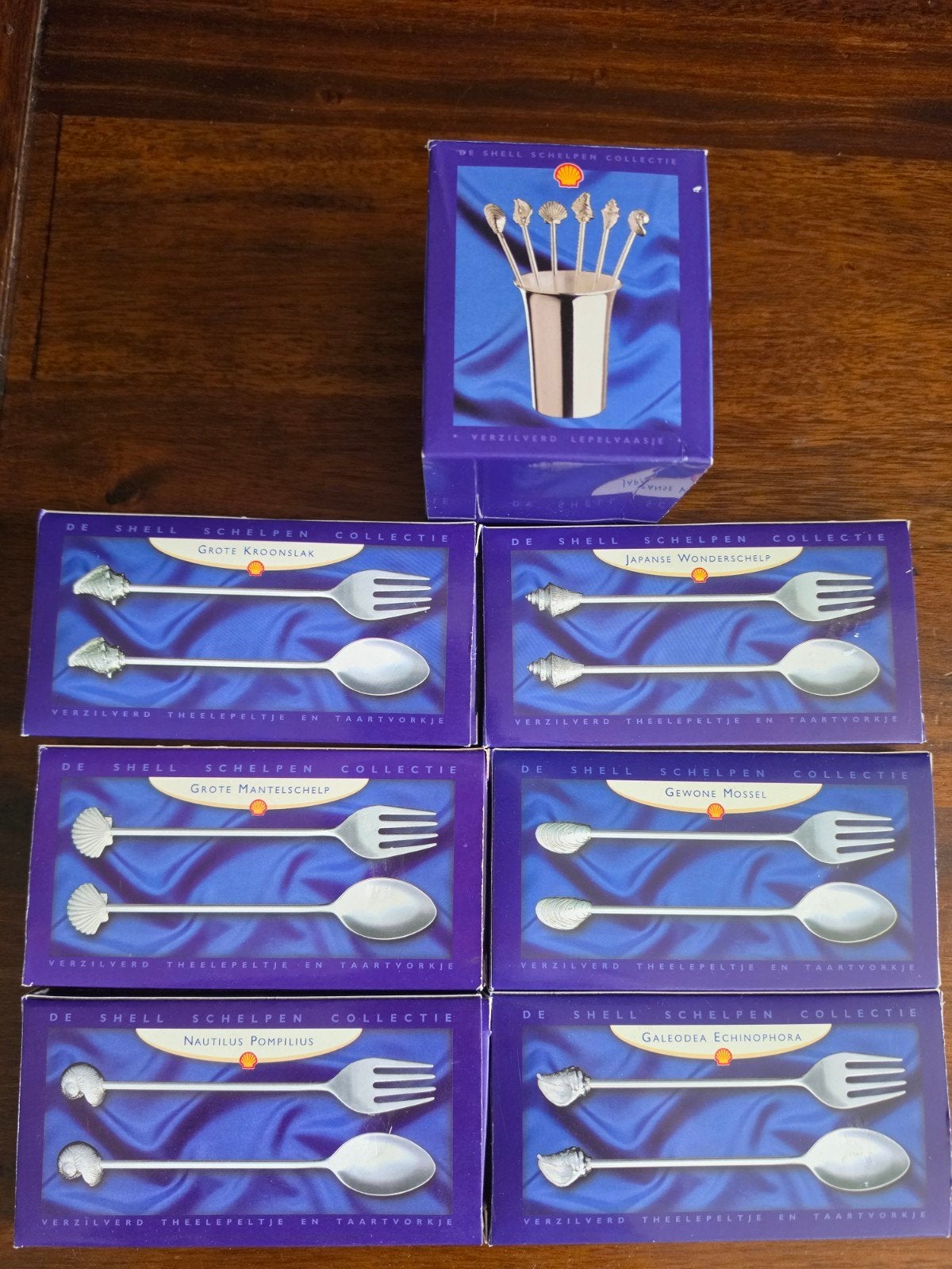 De shell schelpen collectie compleet., Ophalen of Verzenden, Zo goed als nieuw, Gebruiksvoorwerp