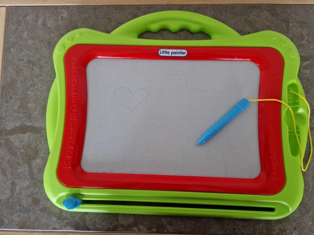 Magnetisch schrijfbord, Ophalen
