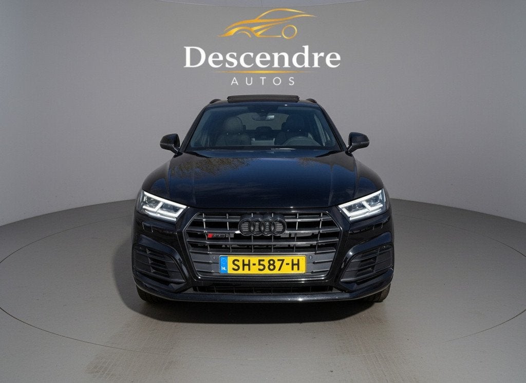 Audi Q5 2.0 TFSI quattro S-Line Edition 252pk (bj 2018), Auto's, Audi, Automaat, Gebruikt, 4 cilinders, Zwart