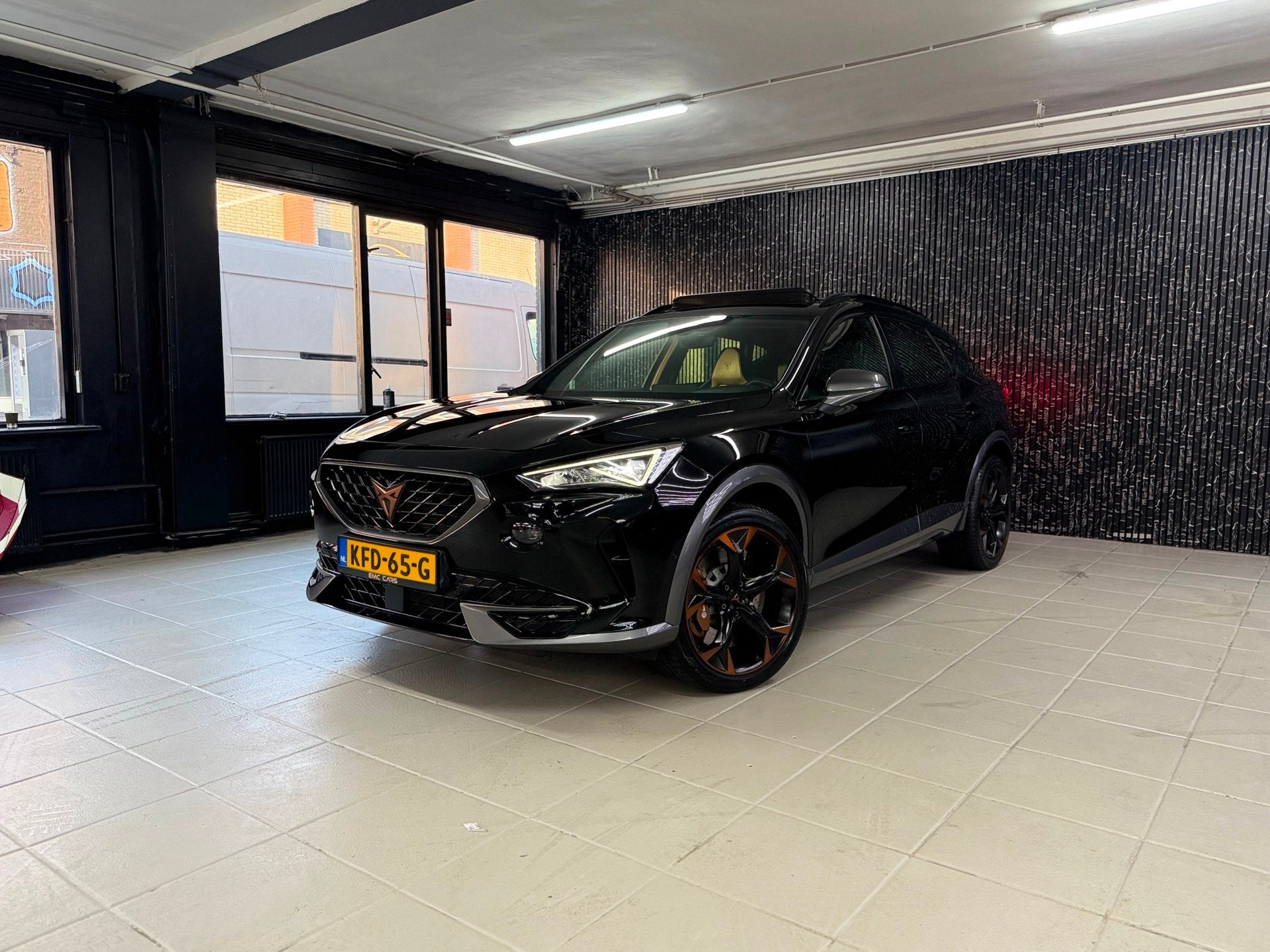 Cupra FORMENTOR 2.0 TSI 4DRIVE, Euro 6, 4 cilinders, Leder en Stof, Zwart