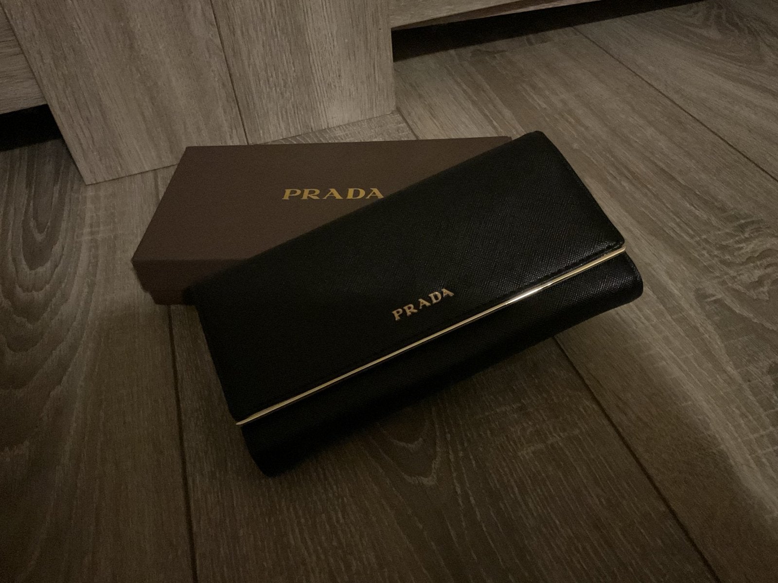 Nieuwe Prada portemonnee, Ray-Ban zonnebril en tassen, Ophalen, Nieuw, Zwart, Overige typen