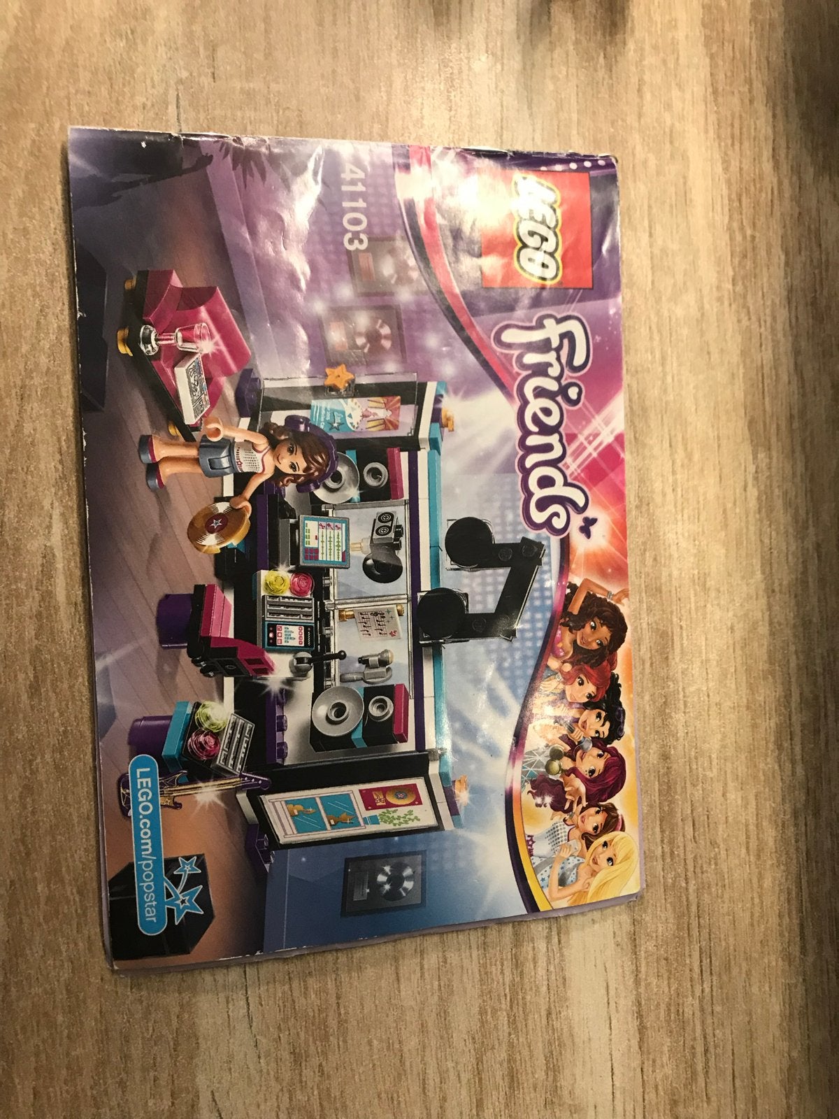 Lego Friends Popster Opnamestudio 41103 met handleiding, Ophalen of Verzenden, Zo goed als nieuw