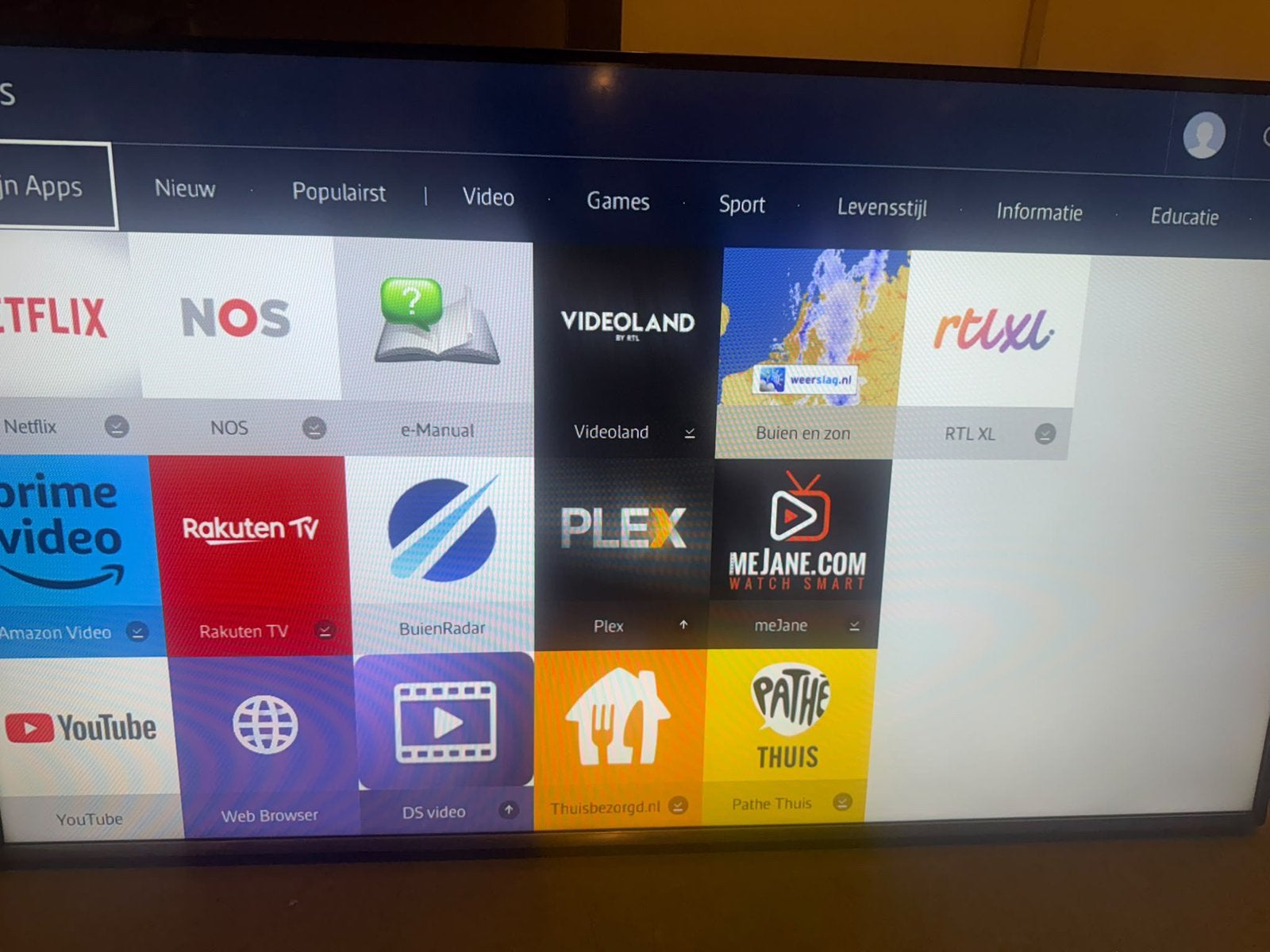 Samsung smart tv, Ophalen of Verzenden, Zo goed als nieuw, Overige typen