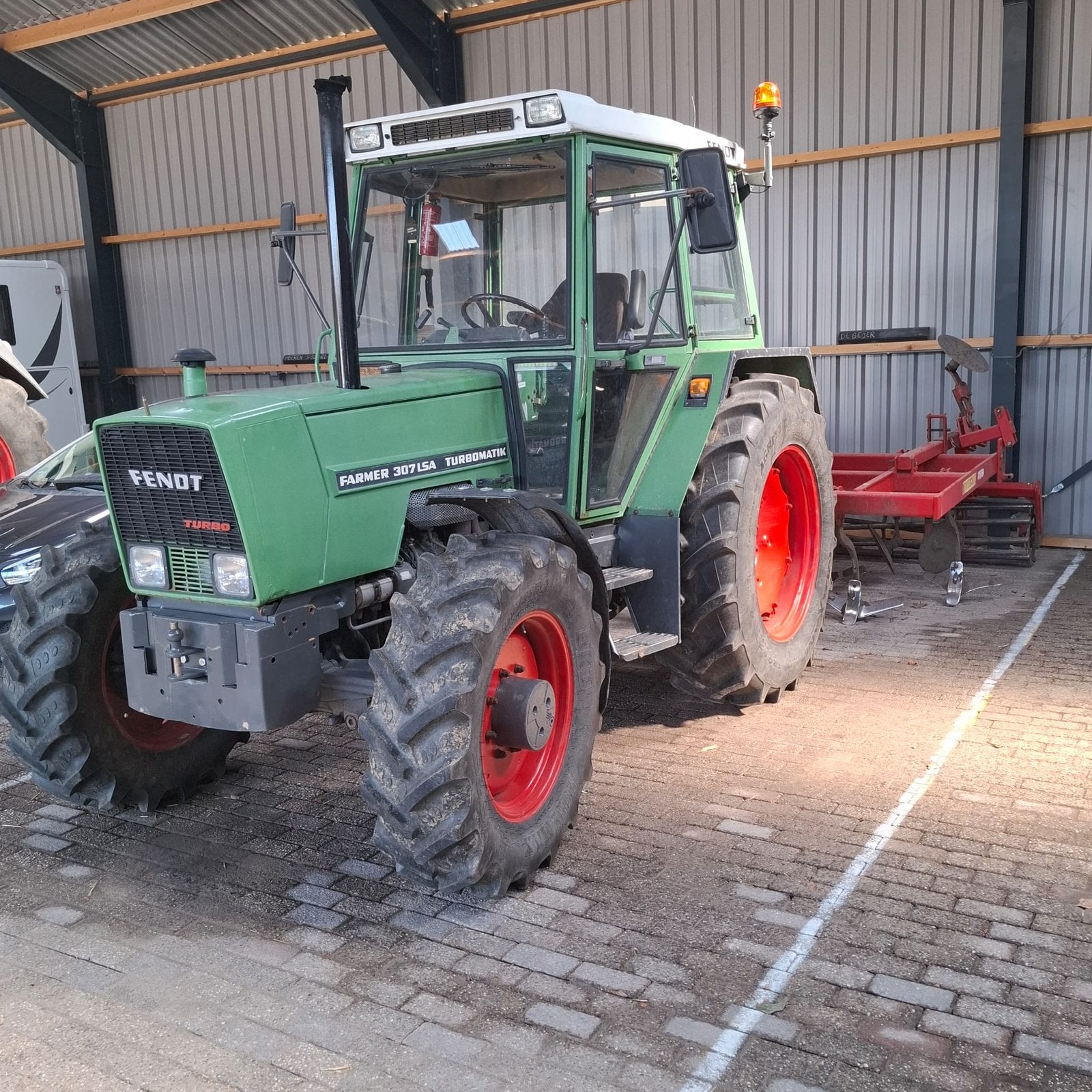 Fendt 307 LSA Turbomatik, Ophalen, Gebruikt