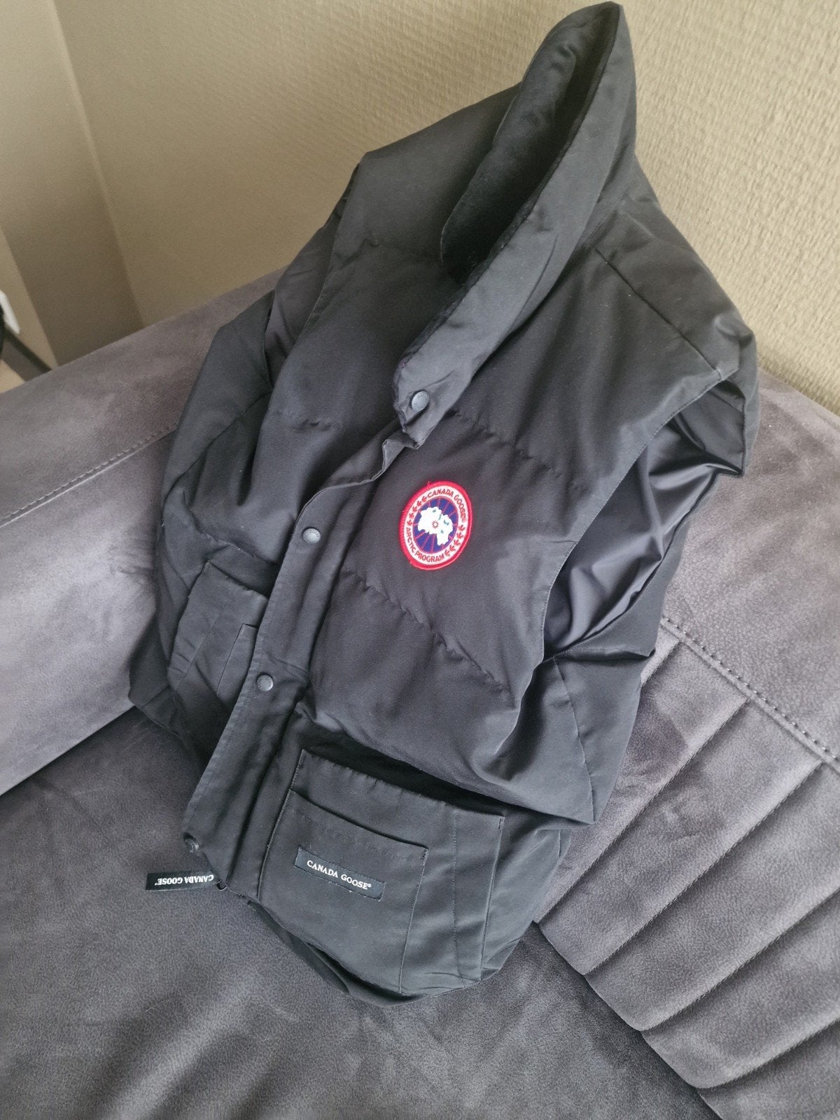 Originele Canada Goose Bodywarmer Zwart - Maat XL, Ophalen of Verzenden, Zo goed als nieuw, Maat 56/58 (XL), Zwart