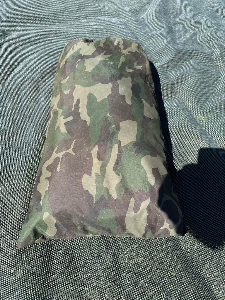 Camouflage tent - Ideaal voor kamperen of vissen, Watersport en Boten, Hengelsport | Karpervissen, Ophalen of Verzenden, Gebruikt