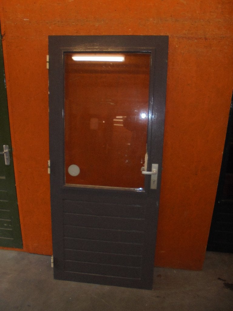 Diverse schuurdeuren / buitendeuren, ca. 88 x 201,5, Ophalen, 80 tot 100 cm, 200 tot 215 cm, Glas