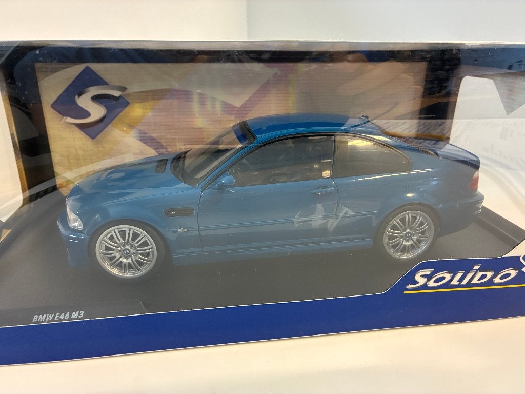27264: BMW M3 (e46) - 2000 - Solido 1:18, Solido, Auto, Solido, Nieuw