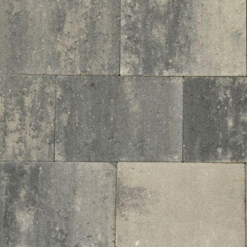 Straksteen 20x30x4 cm Grijs/zwart, Ophalen of Verzenden, Nieuw, Beton, Terrastegels