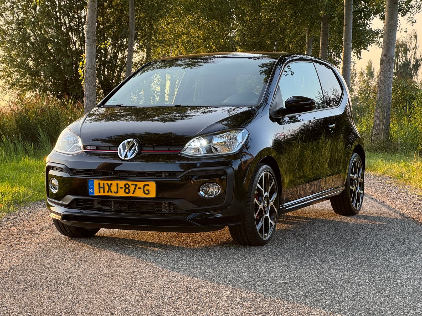 Volkswagen up! GTI 1.0 TSI 115PK 3D 2019 Zwart, Auto's, Voorwielaandrijving, 970 kg, 4 stoelen, Zwart