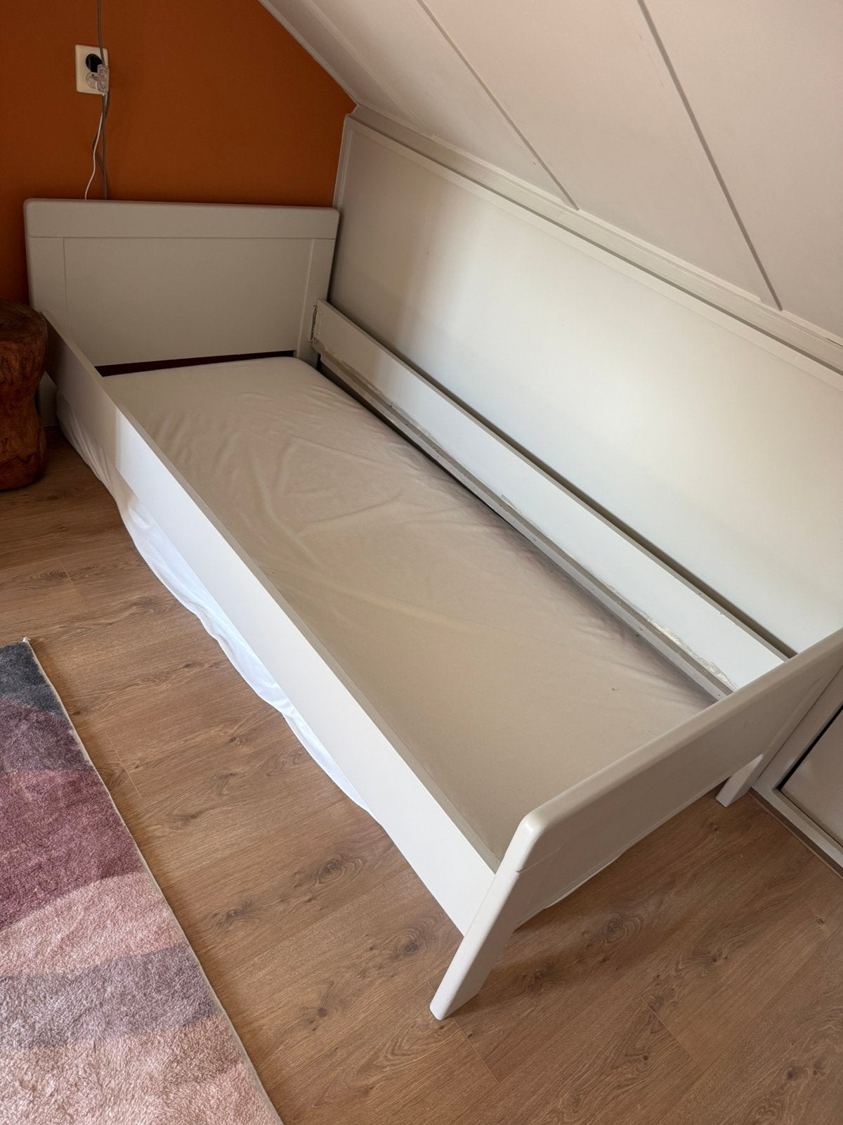 Flexa bed, Ophalen, 90 cm, Eenpersoons, Zo goed als nieuw