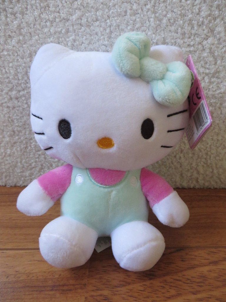 Hello Kitty met mintgroen pakje (D), Ophalen of Verzenden, Zo goed als nieuw, Overige typen