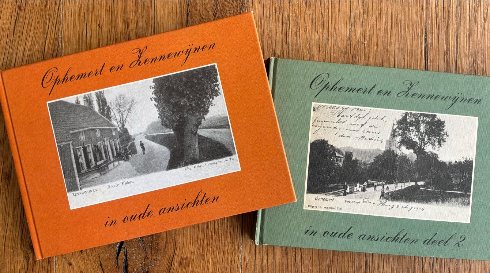 Ophemert en Zennewijnen in oude ansichten - Deel 1 & 2, Ophalen of Verzenden, Gelezen, Catalogus