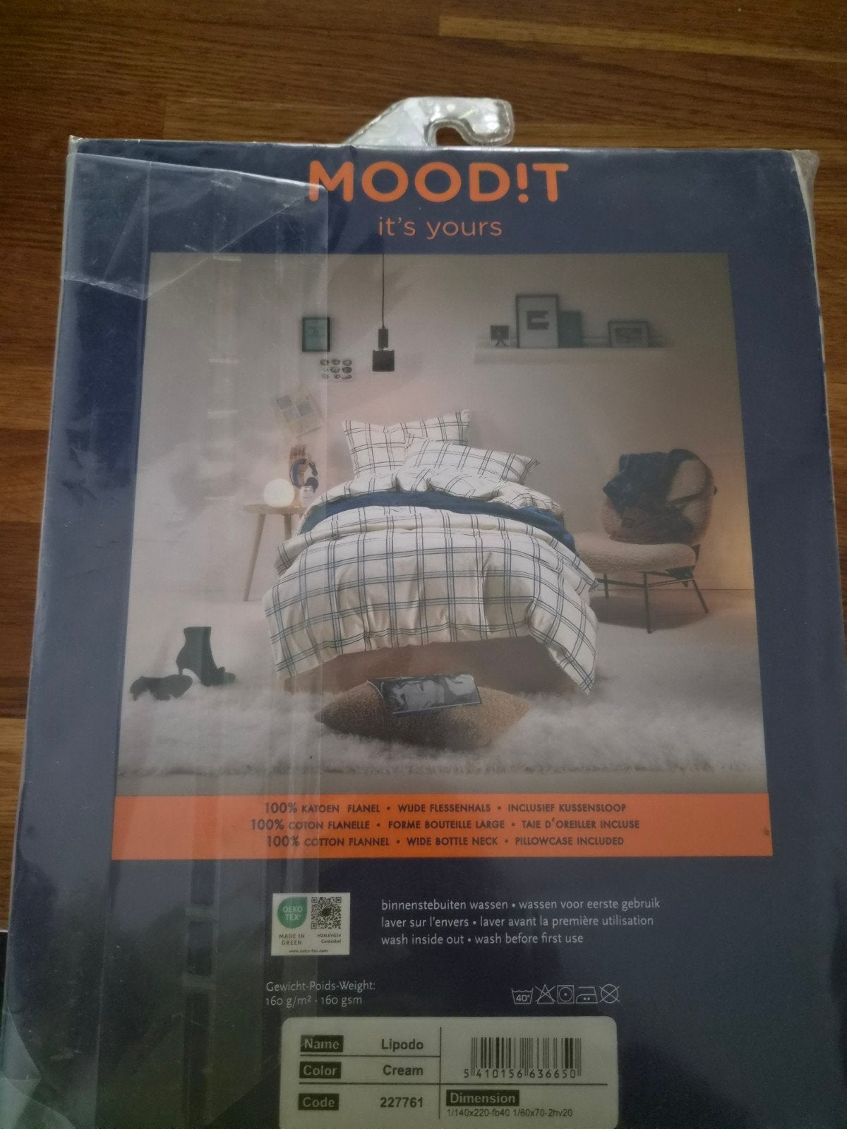 flanel dekbedhoes 140x220, Eenpersoons, Meerkleurig, Beddengoedset, Overige materialen