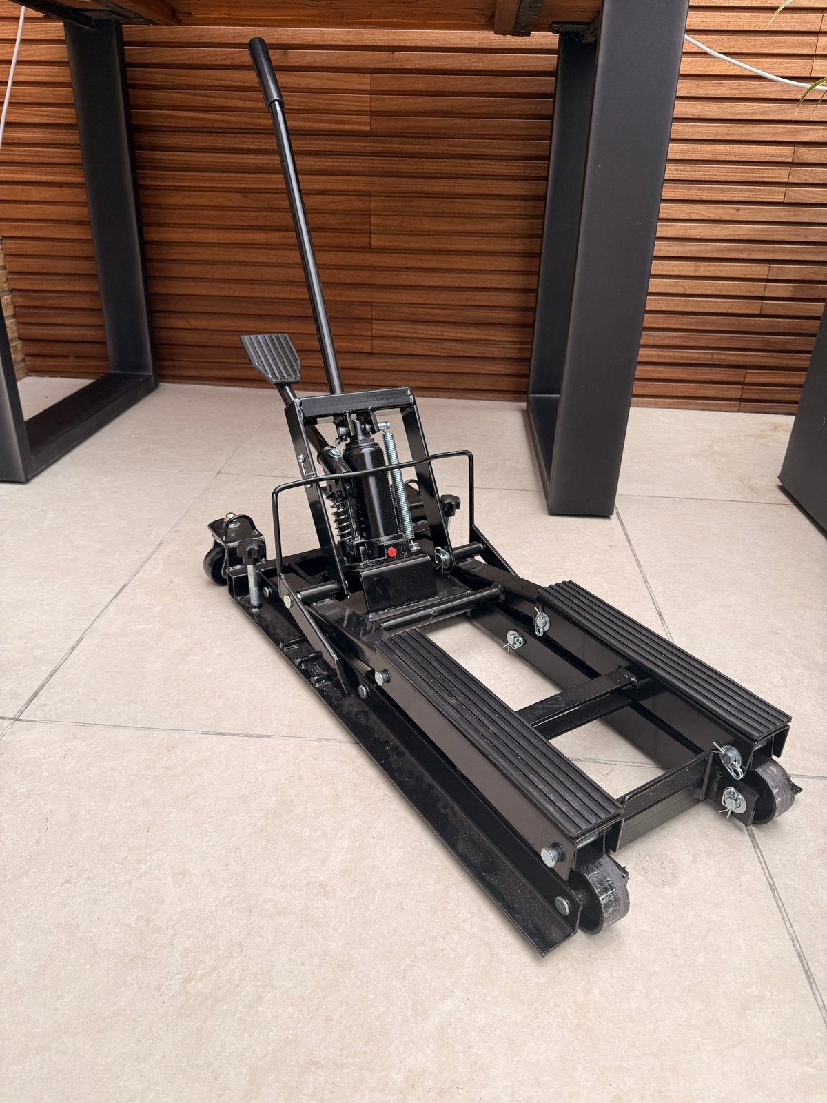 ConStands Midlift L - Hydraulische motorlift 680kg, Auto diversen, Krikken, Zo goed als nieuw, Garagekrik, Hydraulisch, Ophalen