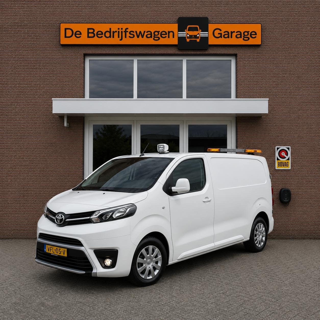 Toyota PROACE Worker 2.0 D-4D | Inrichting |omvormer |achter, Auto's, Voorwielaandrijving, Stof, Gebruikt, Euro 6