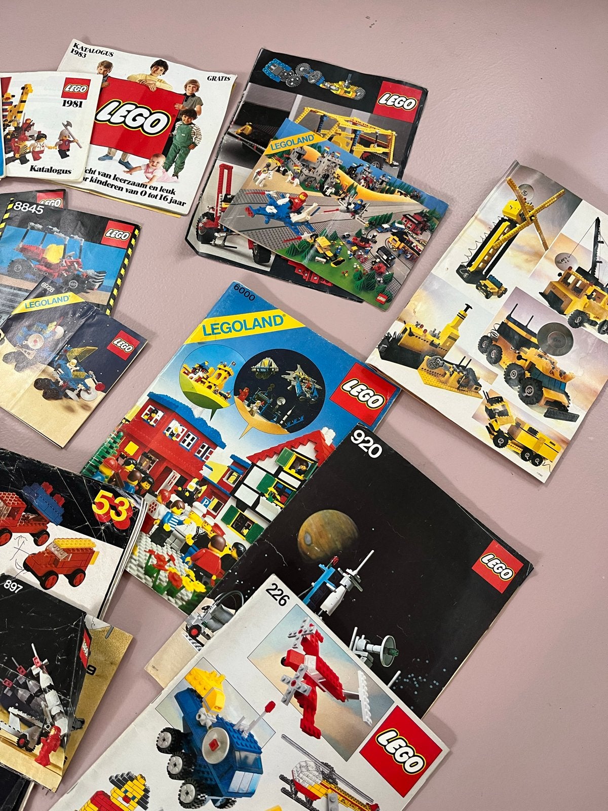 Vintage LEGO Drukwerk Jaren '70-'80: Zeldzame Instructieboek, Verzenden