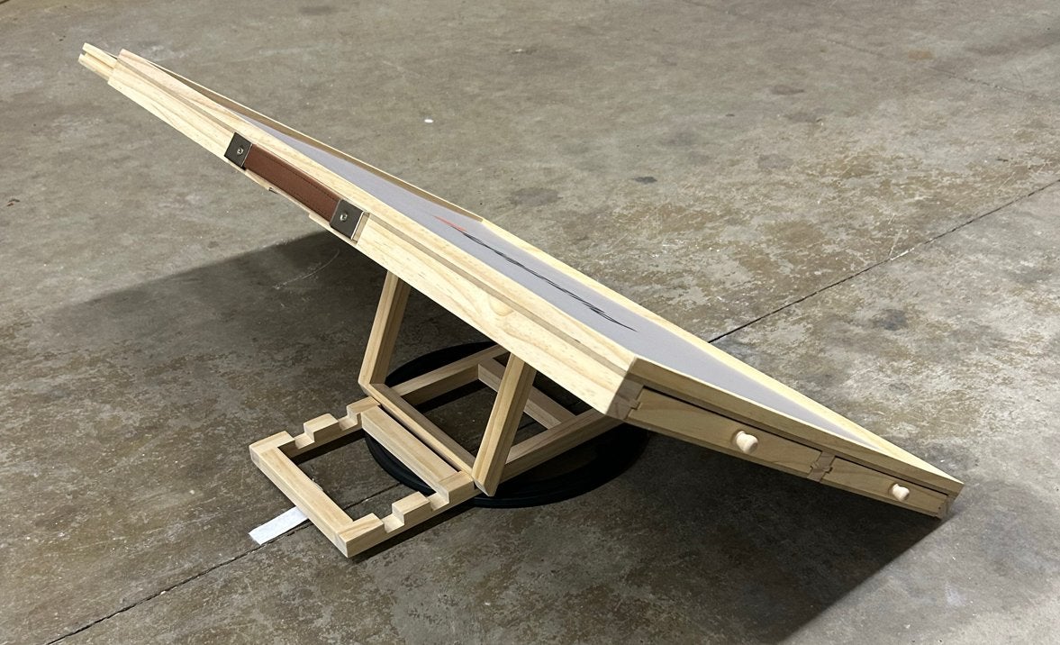 Puzzeltafel 1000 stukjes - kantelbaar en draaibaar met lades, Ophalen, 500 t/m 1500 stukjes, Nieuw, Legpuzzel