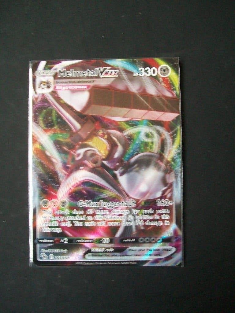 3598: Nieuwe Pokemon GO Kaart MELMETAL VMax HP 330 (048/078), Verzenden, Nieuw, Losse kaart, Foil