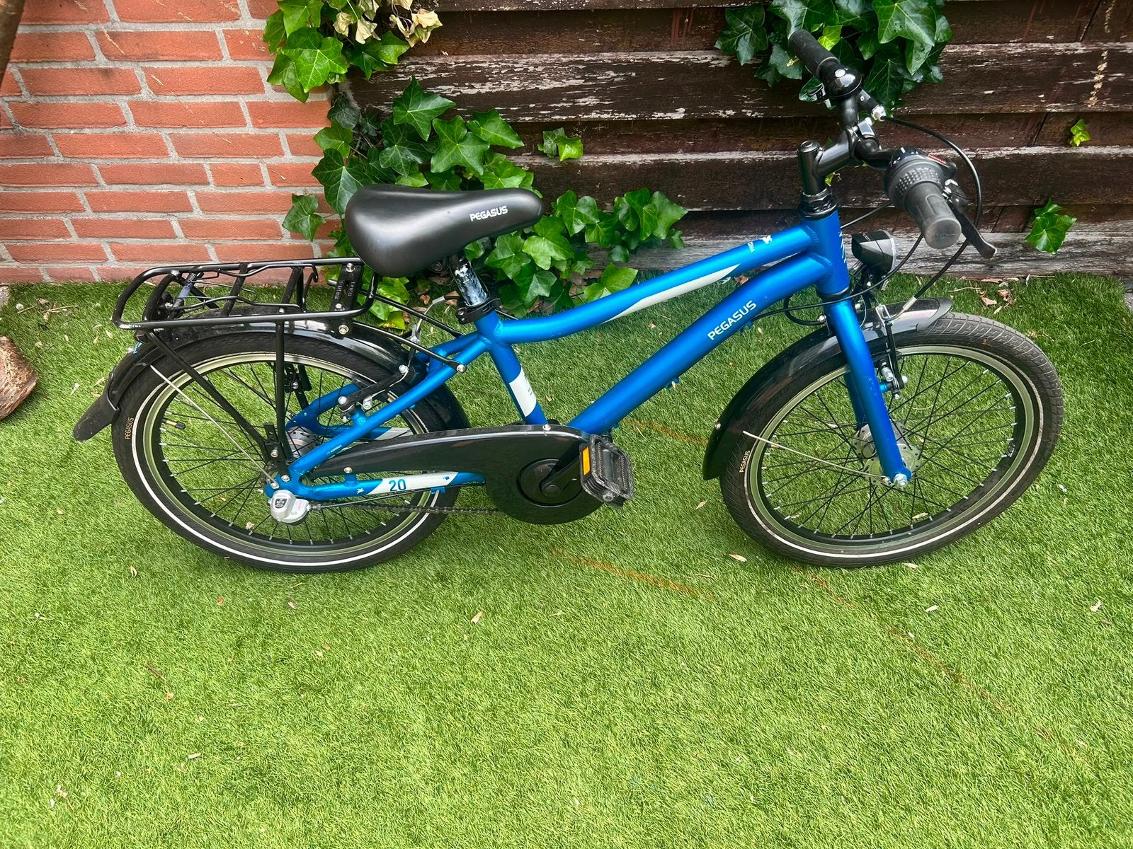 Pegasus kinderfiets. 20inch. Drie versnellingen., Ophalen of Verzenden, Zo goed als nieuw, Velgrem, 20 inch of meer
