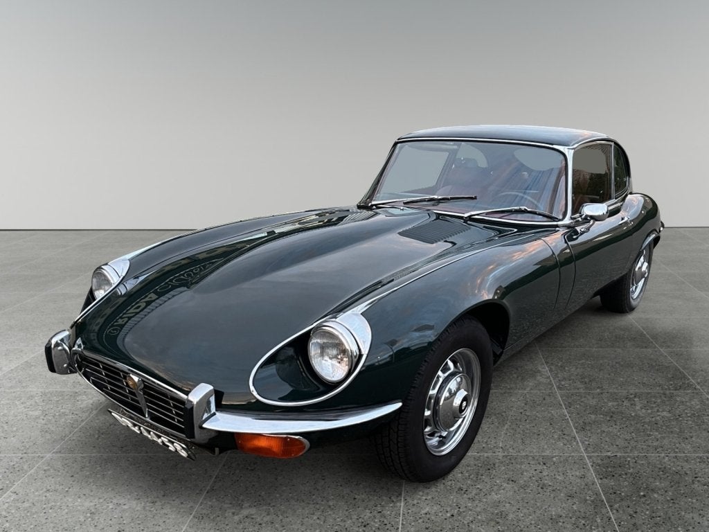 Jaguar E- Type 5.3 V12 2+2 automaat, Auto's, Leder, 5343 cc, Lederen bekleding, Automaat