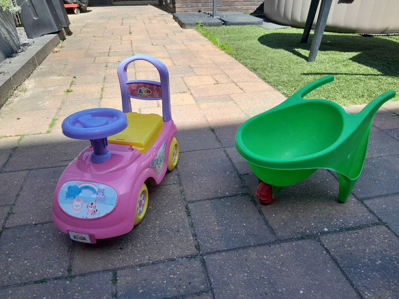 Kruiwagen en loopauto, Ophalen of Verzenden, Gebruikt