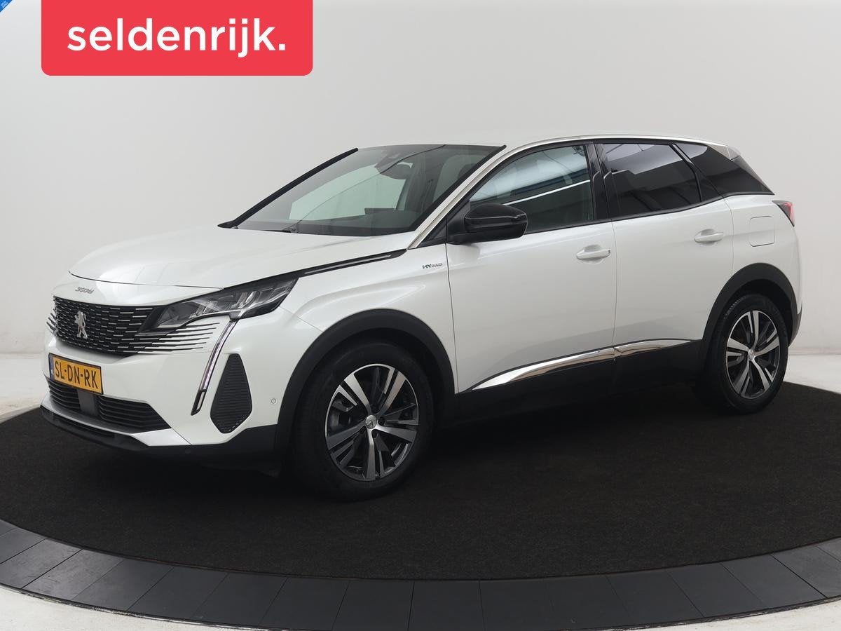 Peugeot 3008 1.6 HYbrid 225 Allure Pack Business | SOH 98.4%, Euro 6, Leder en Stof, Wit, Plug-in hybride