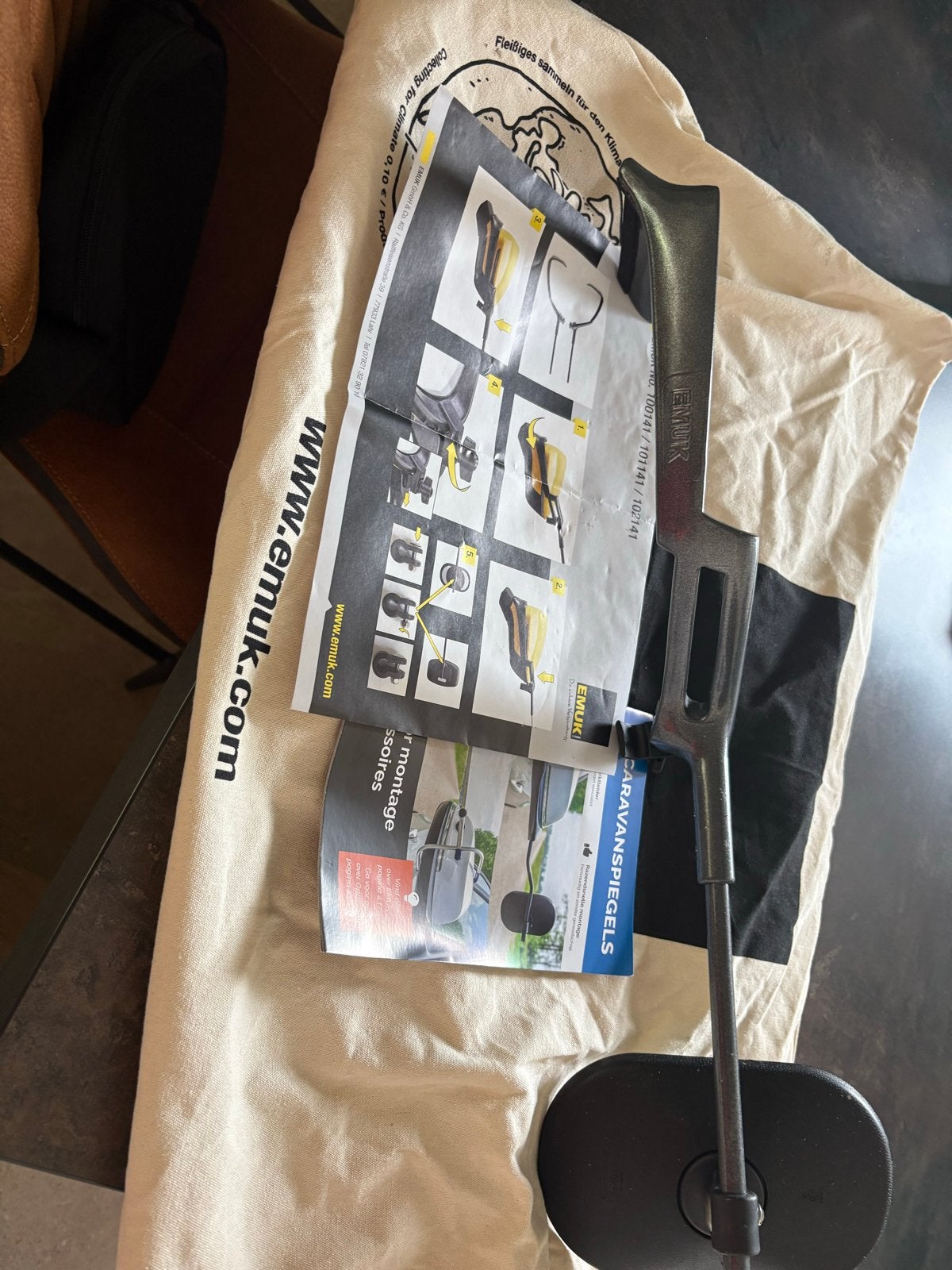 Emuk caravan spiegels (set) voor seat alteca, Ophalen of Verzenden, Zo goed als nieuw