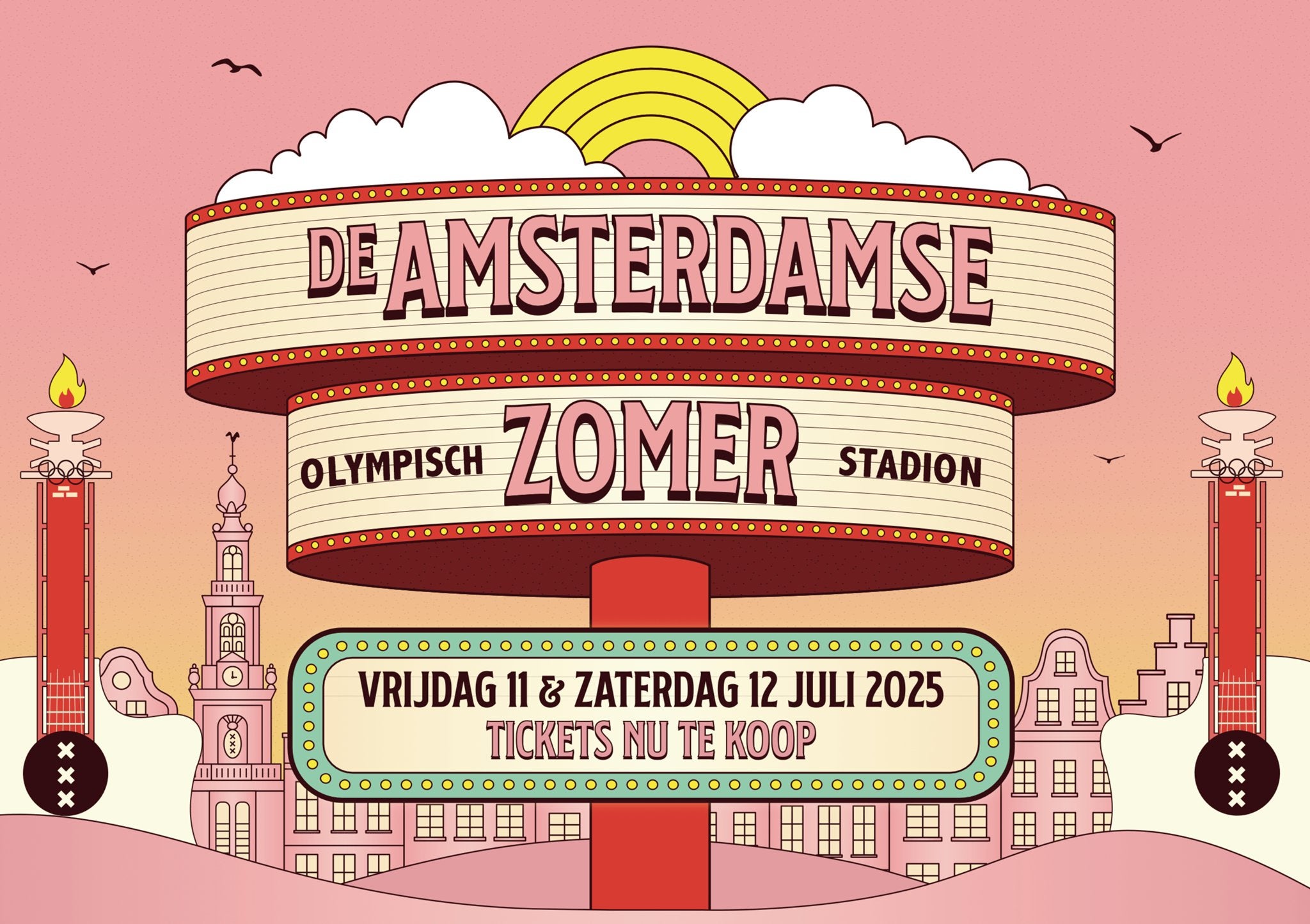 2 Tribune Plaatsen De Amsterdamse Zomer, Twee personen