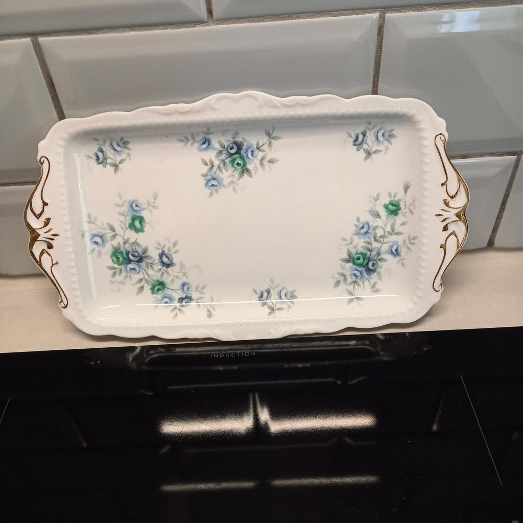 Zeldzaam Royal Albert Inspiration sandwich schaal zgan, Huis en Inrichting, Keuken | Servies, Ophalen of Verzenden, Overige stijlen