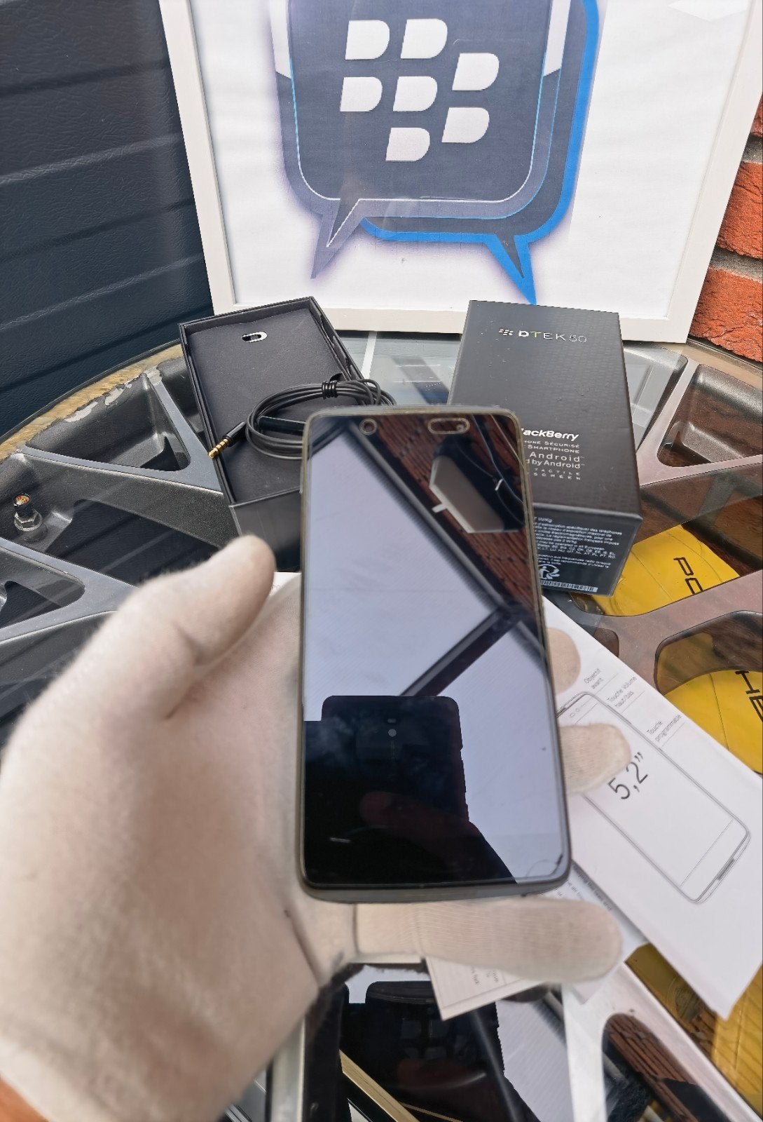 Goede werkend blackberry dtek50 met android system. 

Wordt, Telecommunicatie, Zwart, Touchscreen, Ophalen of Verzenden, Zo goed als nieuw