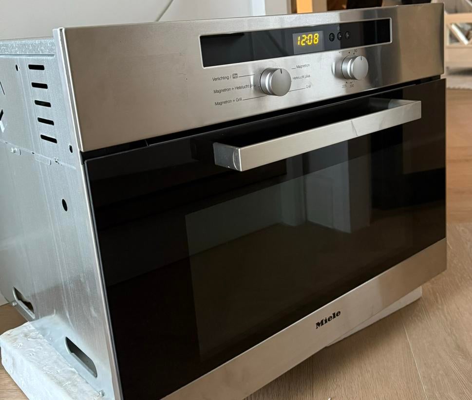 Miele combi oven magnetron, Ophalen, Combimagnetron, Crisp, Zo goed als nieuw