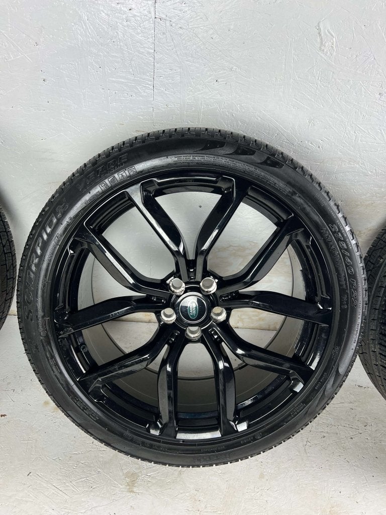 Originele Range Rover SVR velgen 22" 5x120 all-season 8mm!, Auto-onderdelen, Niet ingevuld, 275 mm, Banden en Velgen, Niet ingevuld