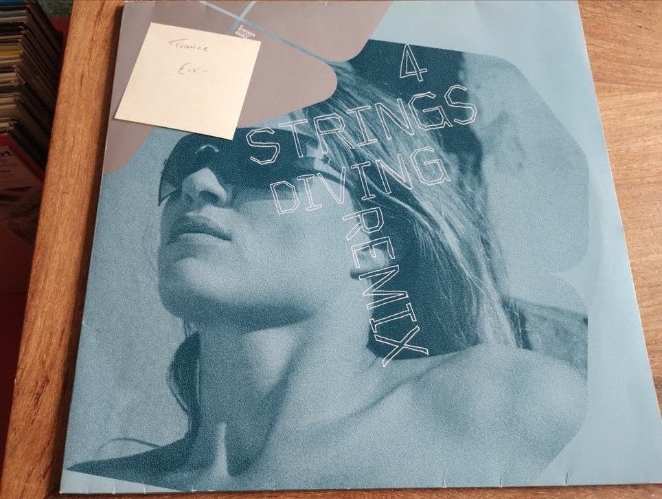 4 Strings - Diving (Remix) 12" Vinyl Single, Cd's en Dvd's, Cd's | Dance en House, Ophalen of Verzenden, Gebruikt, Trance, Single
