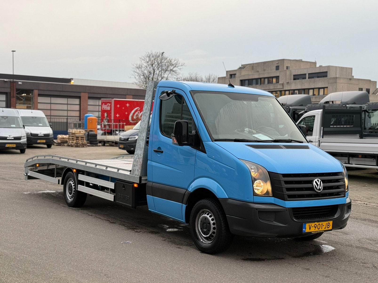 VW Crafter Oprijwagen Takelwagen 2.0 TDI Euro6 3Zits Cruise!, 13 km/l, Bluetooth, Achterwielaandrijving, 4 cilinders