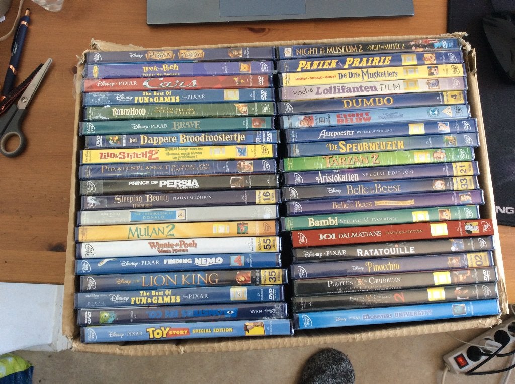 Partij Disney films €6 per stuk Nieuw in folie!, Tekenfilm, Ophalen of Verzenden, Nieuw in verpakking, Alle leeftijden