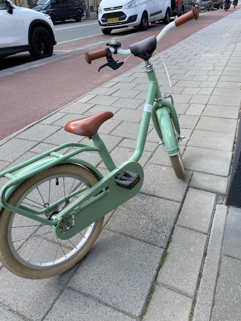 3 verschillende kinderfietsen., Fietsen en Brommers, Fietsen | Kinderfietsjes, Gebruikt, 16 tot 20 inch, Zijwieltjes, Terugtraprem