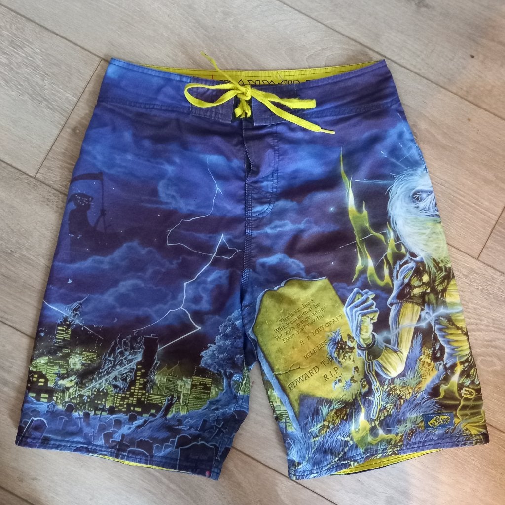 Iron Maiden zwembroek Vans Live After Death Special Edition, Kleding | Heren, Zwart, Ophalen of Verzenden, Maat 46 (S) of kleiner