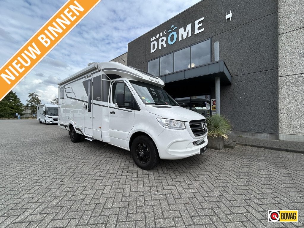 Nette complete Hymer BMCT 600 Whiteline, Automaat, Verwarmde buitenspiegels, Ringverwarming, 7 tot 8 meter