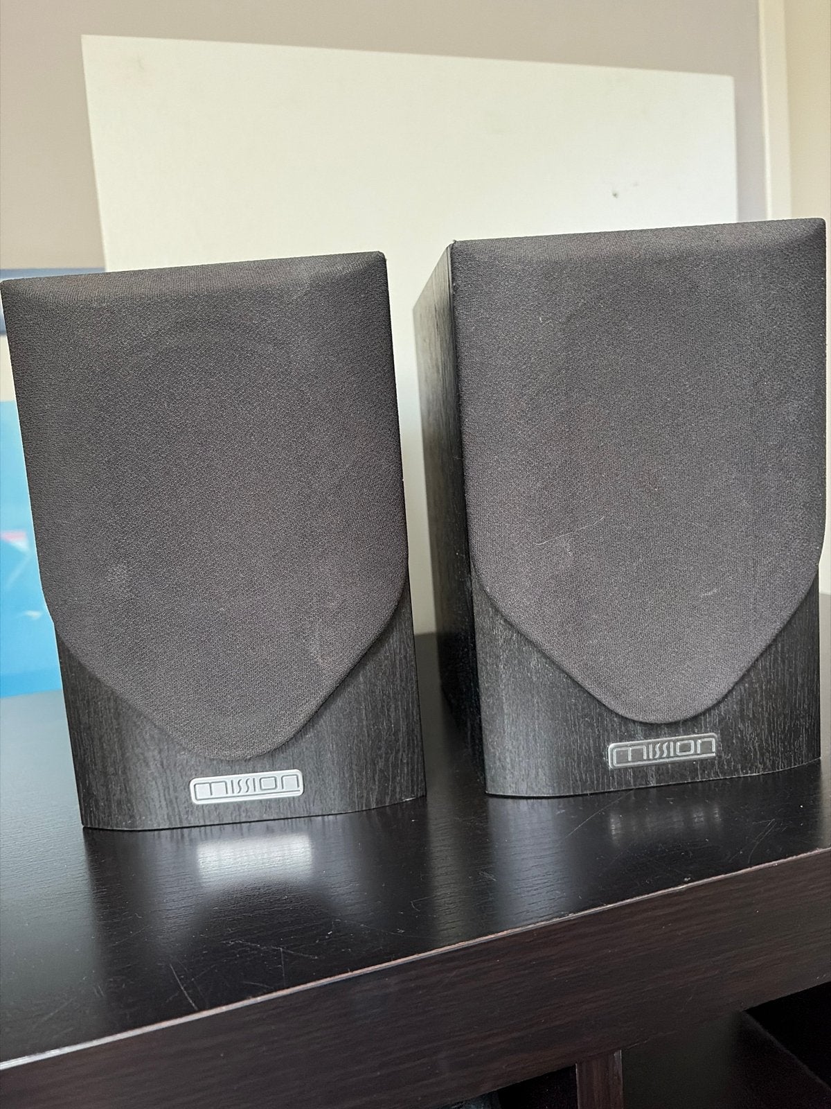 Mission M30 Boekenplank Luidsprekers - Uitstekende Staat, Ophalen, Zo goed als nieuw, Mission, Minder dan 60 watt
