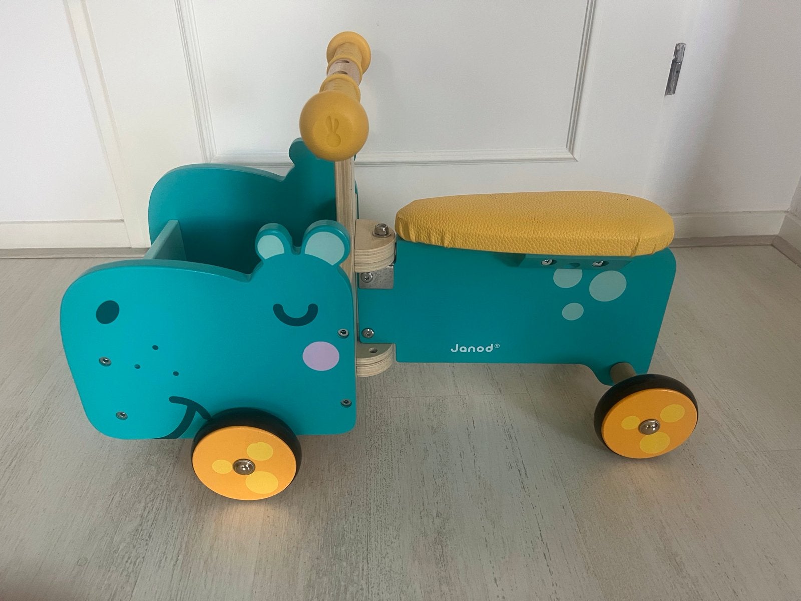 Janod Bakfiets Nijlpaard Loopfiets    NIEUW, Ophalen, Nieuw, Loopfiets