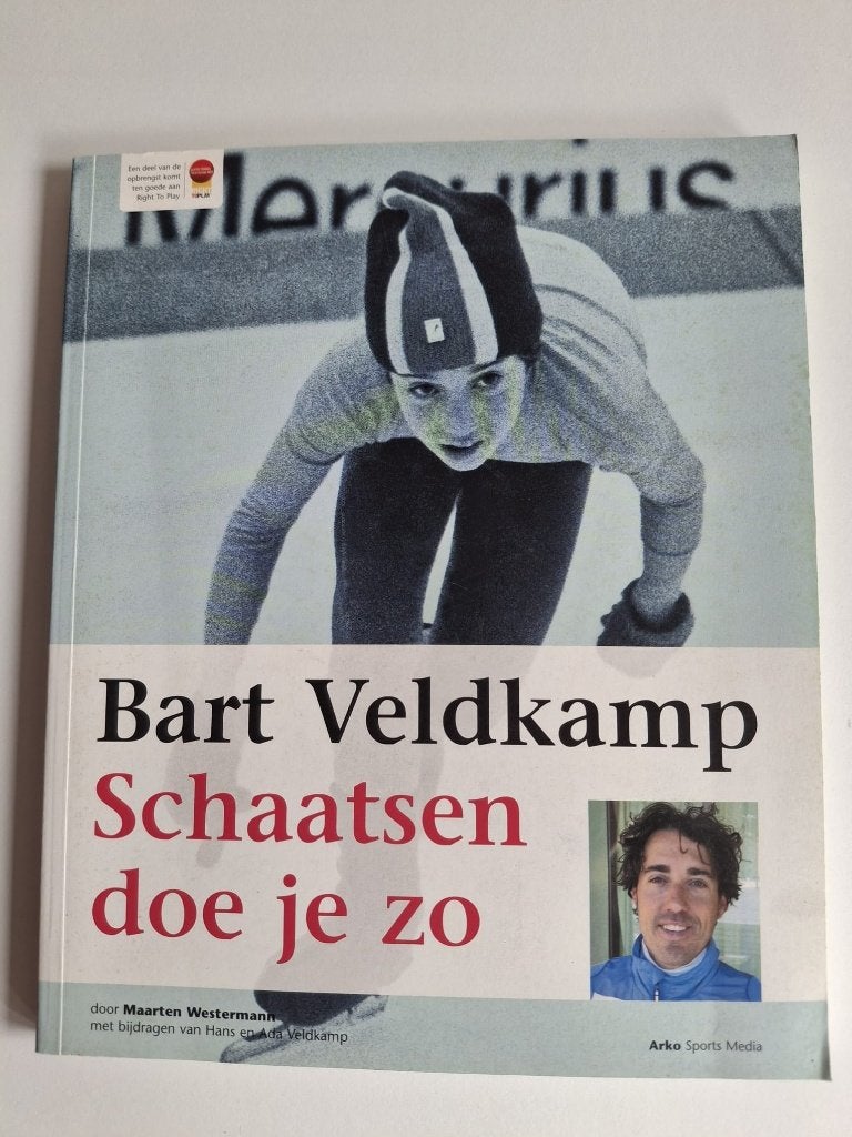 Bart Veldkamp - Schaatsen doe je zo, Boeken, Ophalen of Verzenden, Zo goed als nieuw, Overige sporten