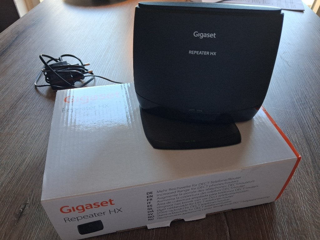 Telefoon versterker - Gigaset Repeater HX, Ophalen of Verzenden, Nieuw, 1 handset