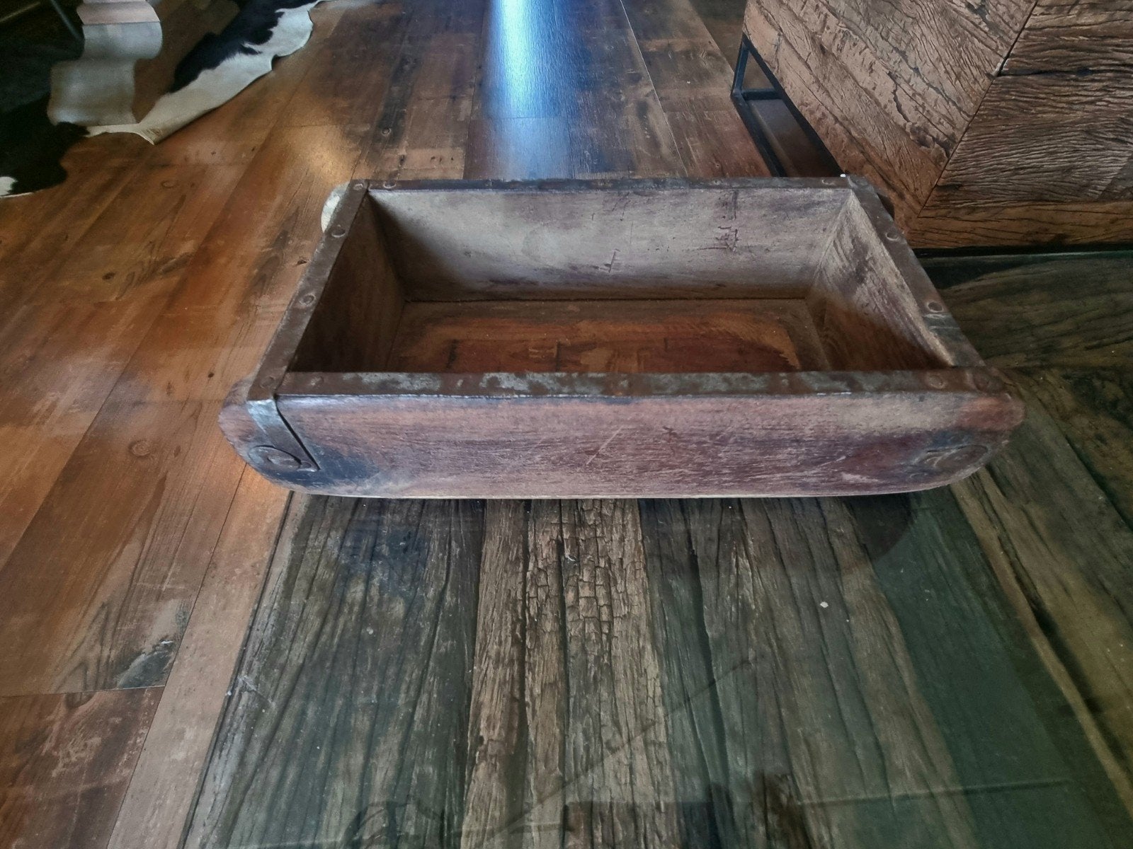 Te koop steenmal, Huis en Inrichting, Ophalen, Hout, Bruin, Landelijk