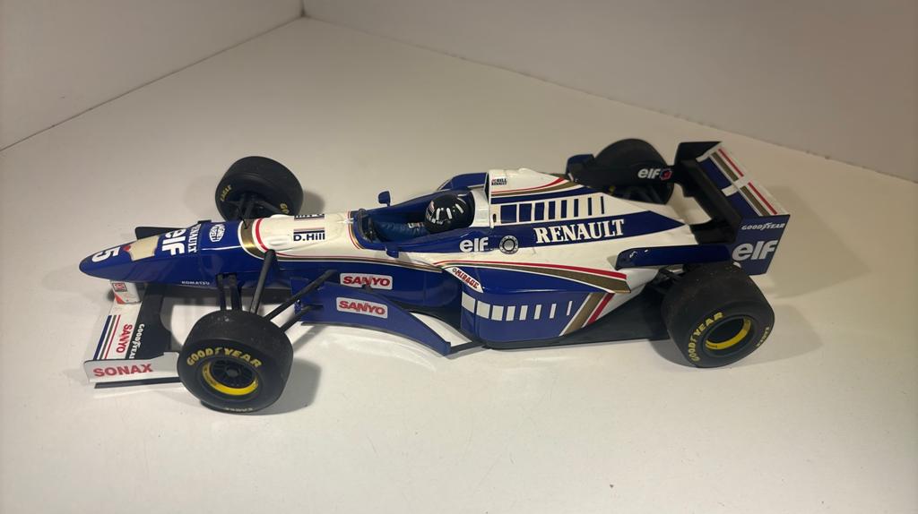 F1 Williams fw18 d.hill 1996 MINICHAMPS 1.18, Ophalen of Verzenden, MiniChamps, A, A
