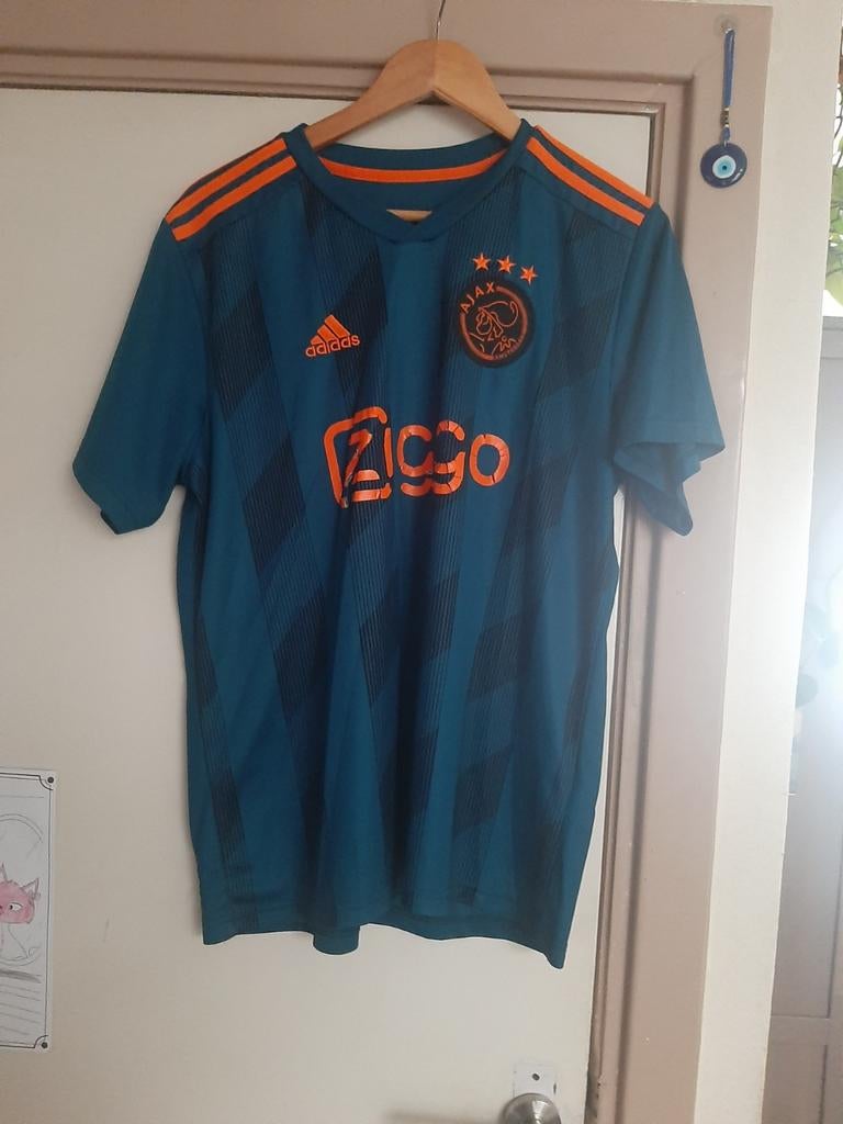 Ajax uitshirt 2019/2020 - Maat M, Sport en Fitness, Voetbal, Maat M, Ophalen of Verzenden, Gebruikt, Shirt