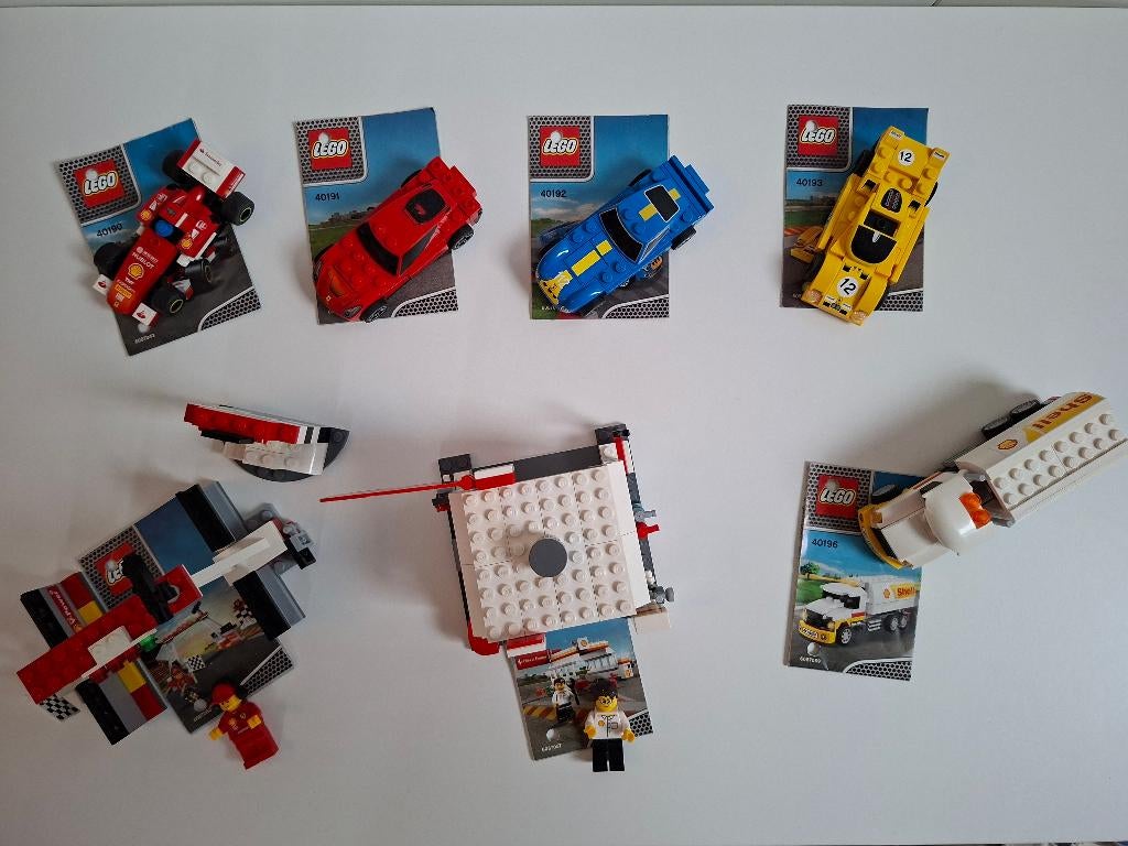 Lego Speed Racers Shell, Ophalen of Verzenden, Zo goed als nieuw, Complete set, Lego