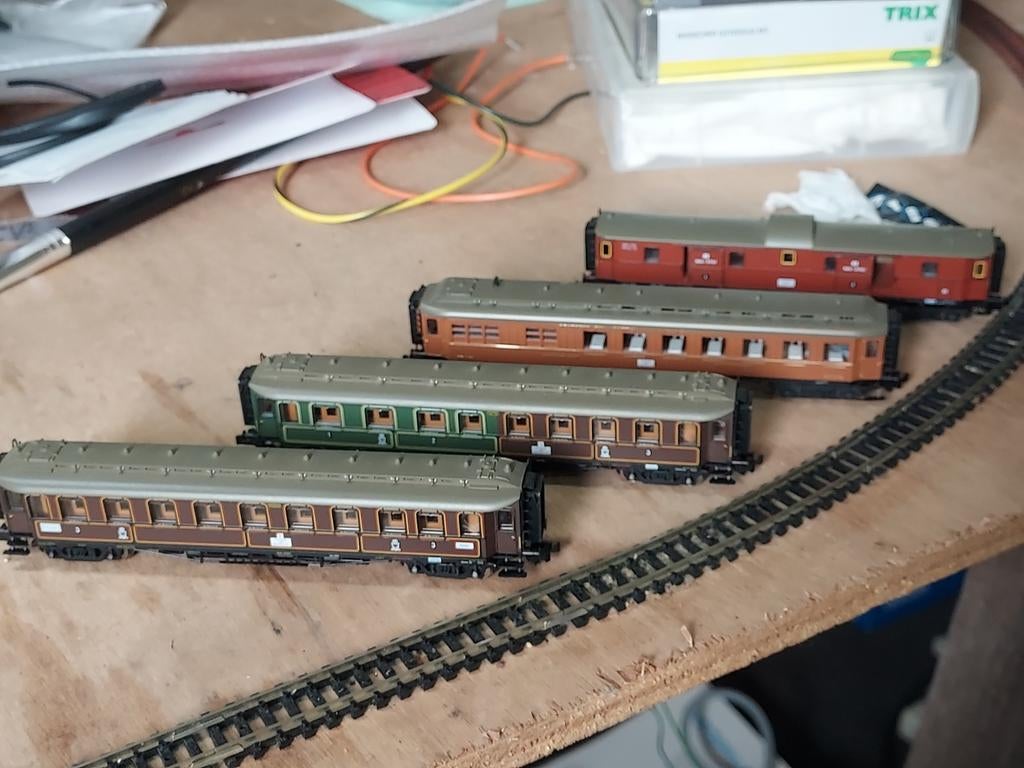 Fleischmann KPEV 8840K,8841K,8842K,8843K, Ophalen of Verzenden, Gelijkstroom, Wagon, Fleischmann