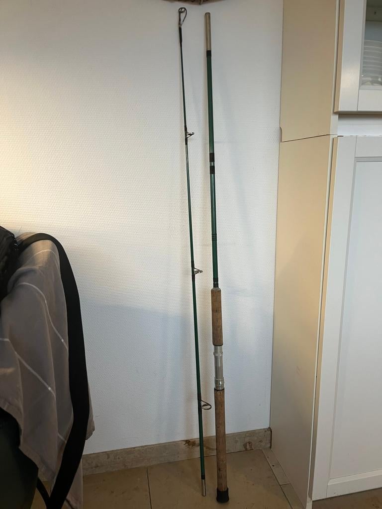 Zeehengel met molen, koffer, tuigjes etc, Ophalen, Gebruikt, Werphengel