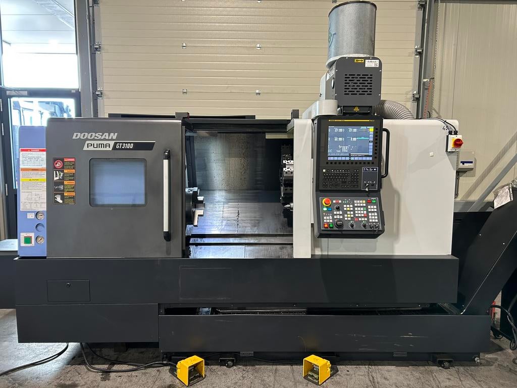 Doosan PUMA GT3100 CNC Draaibank, Ophalen, 500 tot 1000 mm, Zo goed als nieuw, Metaaldraaibank